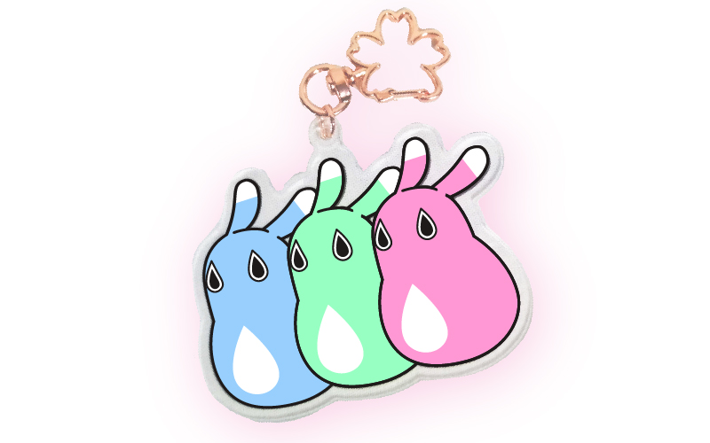 ぷちょうさアクリルキーホルダー