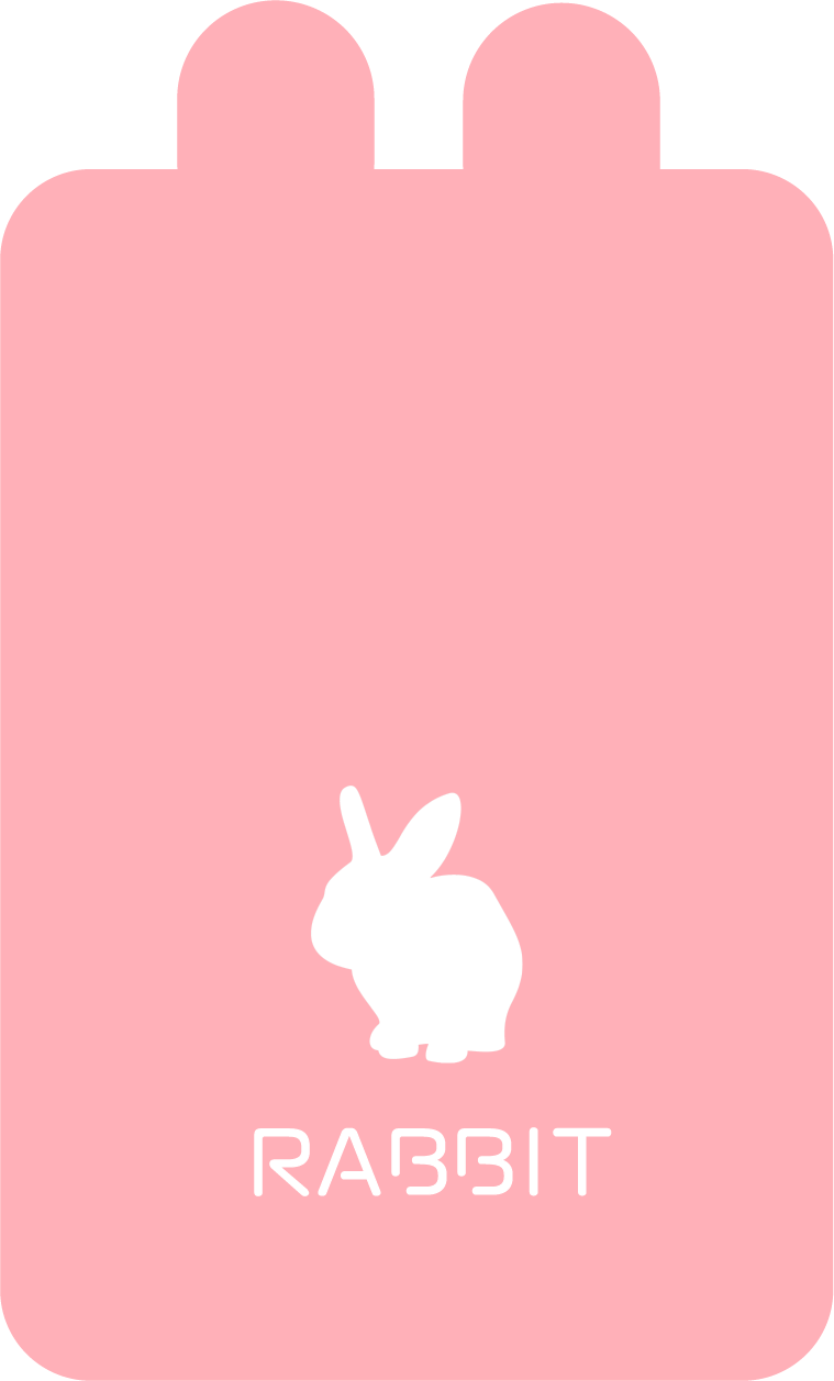 デザイン例　ウサギ