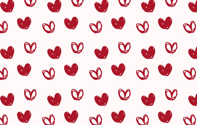 手書き風ハート2