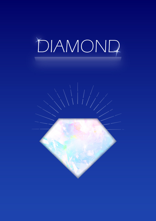 トムソンデザイン例　ダイヤモンド