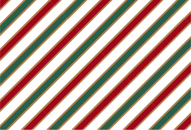 クリスマスストライプ
